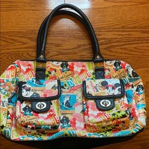 Excellent Condition Leather DisneyMonogram Handbag